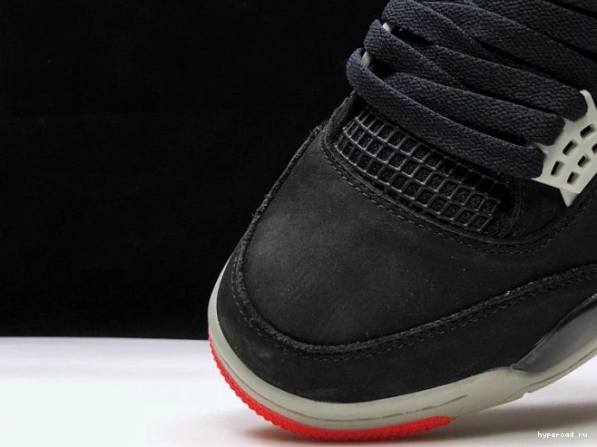 4 JORDAN CEMENT RETRO 308497-060 BLACK 1208